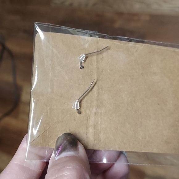 Earrings animal print printed on both sides - Picture 3 of 3